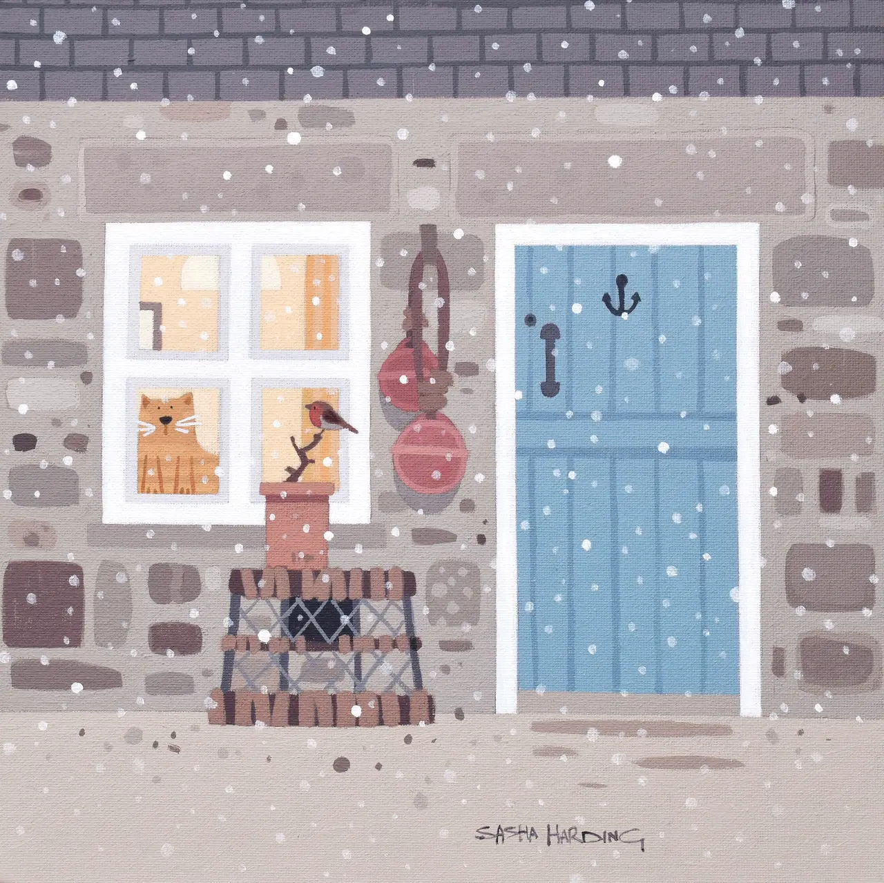 Sasha Harding - first snow